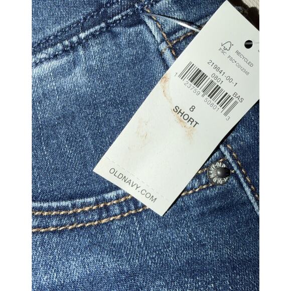 Old Navy Rockstar Super Skinny Mid-Rise Jegging 8 Short NWT - Picture 3 of 8